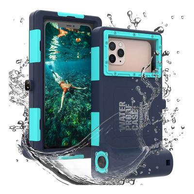 China Waterproof Anti-fall Amazon Phone Cover 6.7 Inch Diving Phone Case for sale