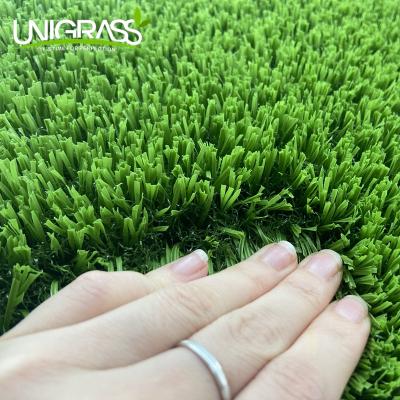 China Football/Soccer Indoor Soccer UNI Artificial Grass For Soccer Futsal All Sports Turf No Rubber No Sand Synthetic Turf for sale