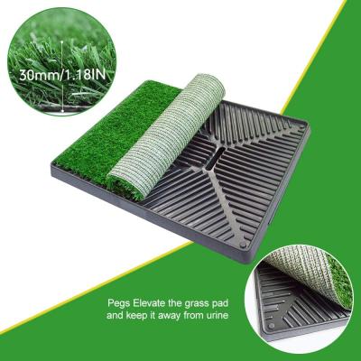 China UNI Neutral Toilet Puppy Training Stocked Indoor Pad, Dog Potty Pet Training Grass Mat for sale