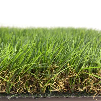 China Outdoor Garden Deocration UNI Natural Excellent Quality Artificial Grass For Yard for sale