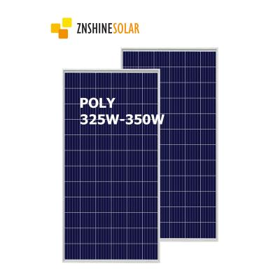 China Solar-panel Poly Solar Panels Placa De Energia Solar Solarpanel China 330 watt 350w photovoltaic panels Europe 158.75mmx158.75mm for sale