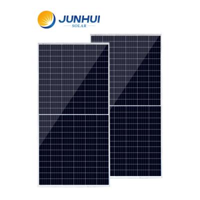 China Newest Technology 385W 5BB Crystal Photovoltaic Panels Half Cell Mono Solar Panels 1000W Price for Power Plant Solar System for sale