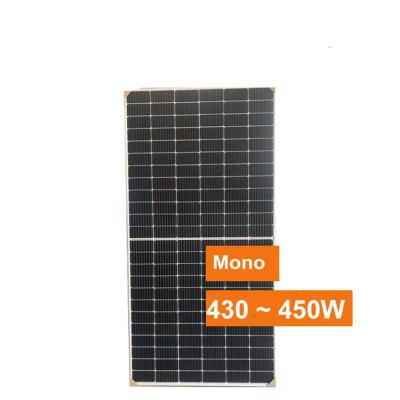 China Latest High Efficiency 445W 144 Solar Panel B Grade Cells Half Cut Monocrystalline White Solar Panels Silicon Power Plant LR4-72HPH-445M for sale