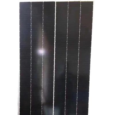 China Huan Sheng solar panels 390W cheap price shingle solar panel single glass house for solar power system shingle 390w for sale