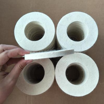 China Oil Absorbing Wool Custom Felt Seal Round Wool Gasket Mechanical Seal Dust-Absorbing Oil-Absorbing Filter Felt O-Ring for sale