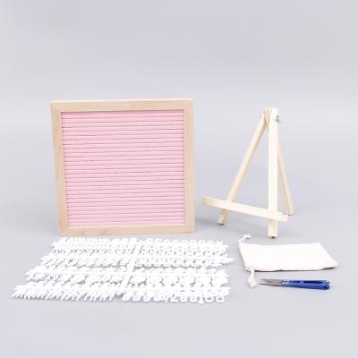 China Manufacture Movable Changeable Wholesale Oak Felt Letter Board Letters for sale