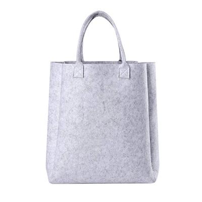 China Durable OEM Lady Felt Tote Bag Handbag Shoulder Shopping Bag for sale