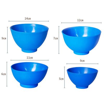 China Dental silicone mixing bowl Plaster plastic rubber mixing bowl for dental lab Dental Alginate Impression Material Powder for sale