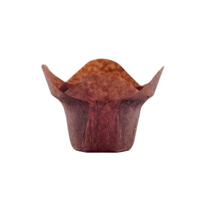 China Disposable CHOCOLATE LOTUS BAKED CUPS/GREASEPROOF ROLL CUPS ----- BASE 2