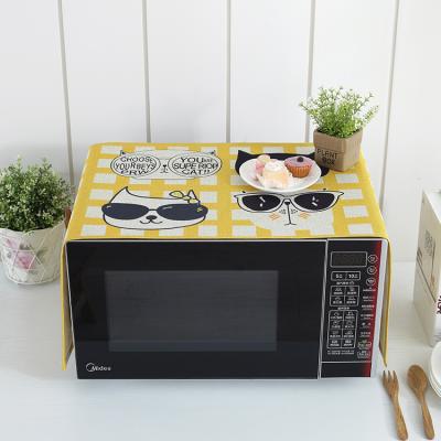 China Factory Selling Reusable Hot Household Microwave Oven Cover Dust Cover for sale