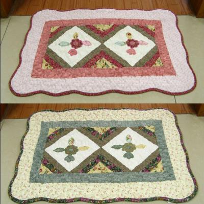 China Flower Patchwork Design Popular Carpet Malaysia for sale