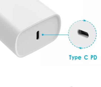 China iPhone 12 13 Usb Fast Charging 1-1 Power Adapter Original Wholesale Wall Fast Charger Best 20w Palladium C Charger Directly Connectable With Iphone for sale