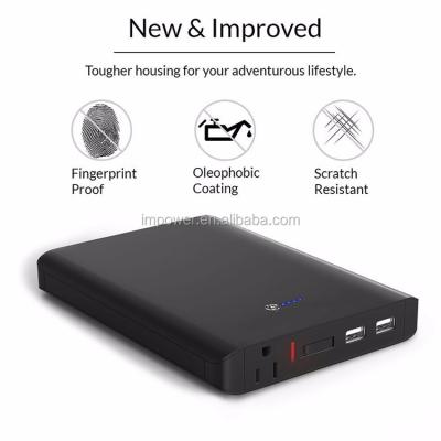 China External USB PowerBank AC Outlet Impower AC Outlet Power Bank 100W Portable Battery Pack Backup Power System for sale