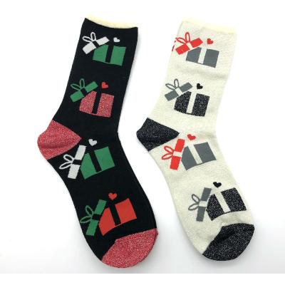 China QUICK DRY Cotton Christmas Decoration Newcomers Stocking Breathable Christmas Gift Sock for sale