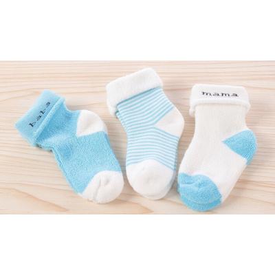 China Antibacterial Cute Combed Baby Toddler Sock Solid Cotton Non Slip Boy Girl Newborn Shoes for sale