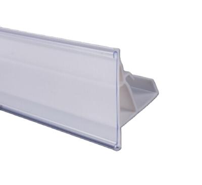 China For Suermarket Plastic Display PVC Price Tag Rack For Supermarket for sale