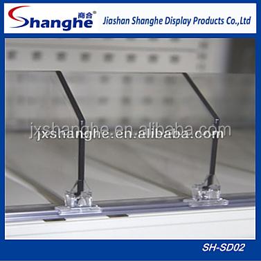 China Plastic Plastic Shelf Dividers for sale