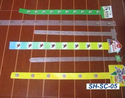 China Reusable And Durable Plastic Clip Hanging Strips With Customized Printing For Promotion for sale