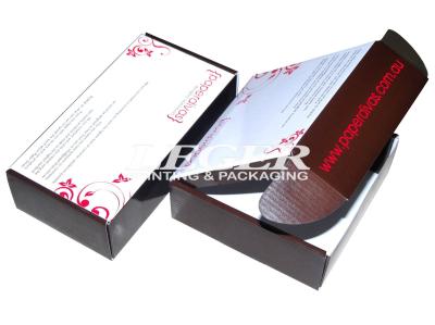 China Foldable Corrugated Cardboard Mailing Boxes For Invitations Packaging for sale