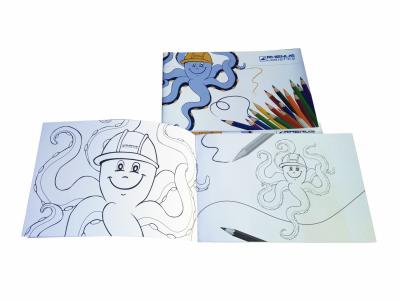 China A5 Landscape Coloring Books For Children Painting , Children's Books for sale