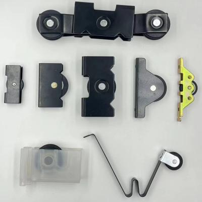 China Customized Door And Window Fittings Single Nylon Pulley Wheel V Groove Aluminium for sale