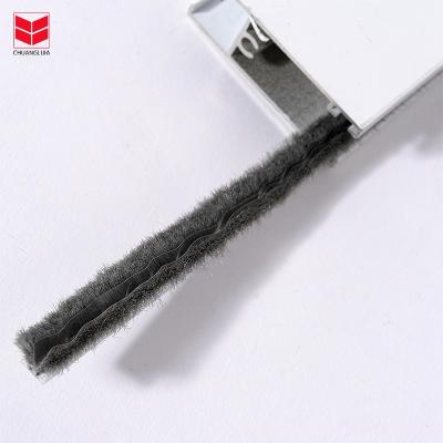 Chine Accessoires de porte et de fenêtre Pile antipoussière Bandes météorologiques avec bandes adhésives de fenêtre 3M Brosse en noir/gris/brun/blanc/autre à vendre