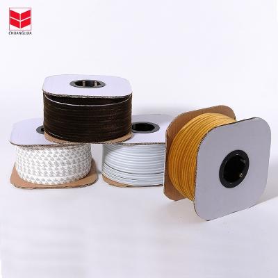 China ISO9001 2008 Certified Pile Weatherstrip Siliconized Door Weather Strips for Sealing Doors Long-lasting for sale