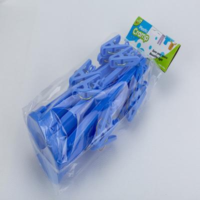 China Fashionable Plastic Standard Compact Design Tubular Plastic Hangers 0630 for sale