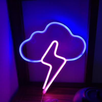 China Home Event & Outdoor Party Office Neon Signs Reasonable Price DIY Neon Signs Lightning Neon Light Sign For Event And Home Park Party for sale