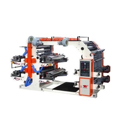 China Hotels Zhuxin Brand Four Color Bag Flexo Printing Machine for sale