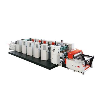 China Hotels Zhuxin 4 Color High Speed ​​Flexography Printing Machine for sale