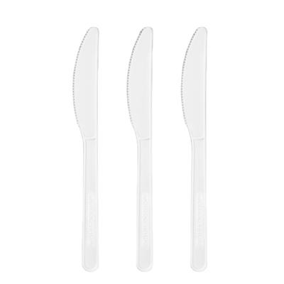 China New Compostable Tableware Bulk Biodegradable Flatware Sets Cpla Knife 33.5*19*16CM for sale