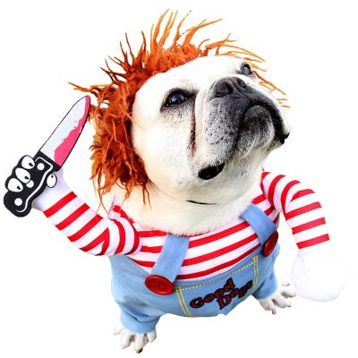 China Funny Stocked Decorate Hot Selling Amazon Dog Halloween Costume for sale