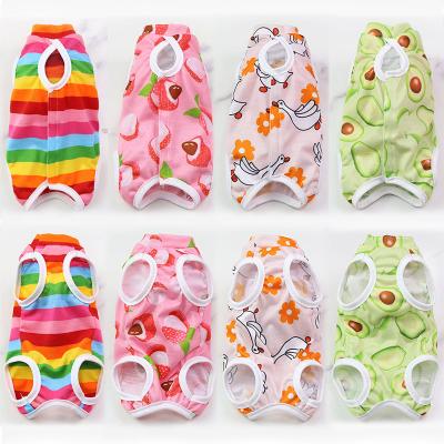 China Viable High Quality Costume Cat Accessories Amazon Top Seller Cotton Pet Clothing Cat Clothes For Surgery Recovery for sale