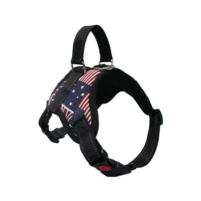 China 2021 High Quality Customized No Escape Service Strong Dog Adjustable No Pull Dog Harness for sale