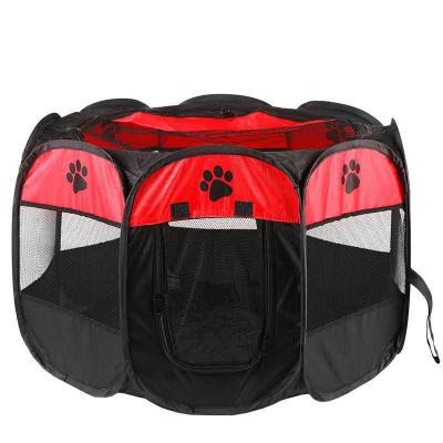 China Breathable Portable Pet Playpen, Waterproof Foldable Dog Playpen Indoor/Outdoor Travel Use Dog Kennel Pet Tent 3 Sizes For Dog/Cat/Puppy for sale