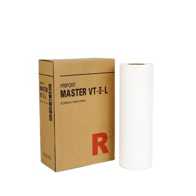 China Japan VT-II-L CPMT10 VT A3 Master Paper Roll Compatible For Ricoh Gestetner Priport MASTER for sale