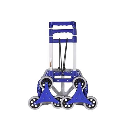 China Durable Aluminum Hand Supply Manufacturer Shopping Cart Stair Truck Hand Climbing Trolley for sale