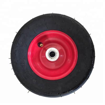 China Tool cart small wheels and 10 inch 10x4.00-5 tires for sale