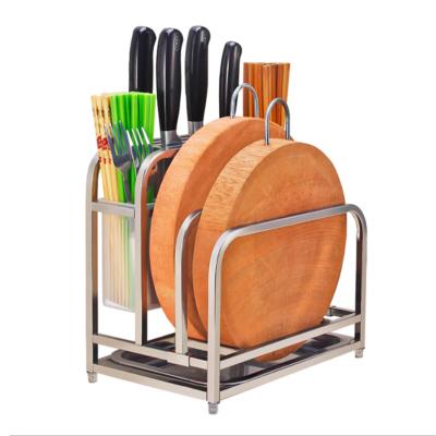 China Sustainable stainless steel table knife and chopper storage for sale