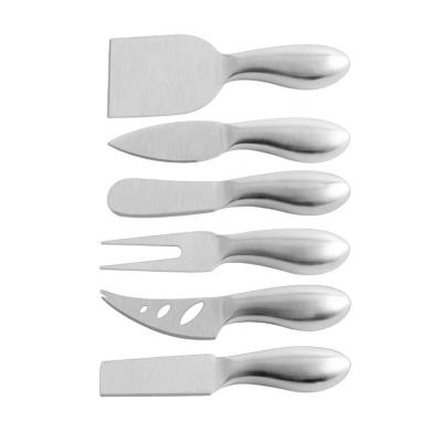 China Sustainable Gift Box Cheese Knife Set Stainless Steel Cheese Knife for sale