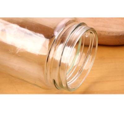 China Sustainable Kitchen Glass Storage Oil Brush Stick, Honey Stick, Spoon Seasoning Jar for sale