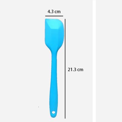 China Food Grade Viable Small Size Colorful Silicon Kitchen Spatula for sale