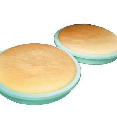 China 4/6/8 Inch BPA Free Silicone Durable Round Cake Mold Cake Pans Baking Pans for sale