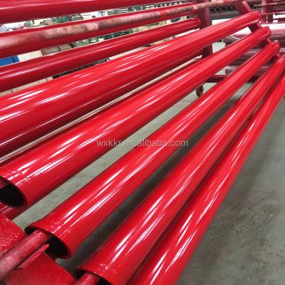 China Construction worksÂ   pipe/tube for schwing twin wall/single wall concrete pump flow rate for sale