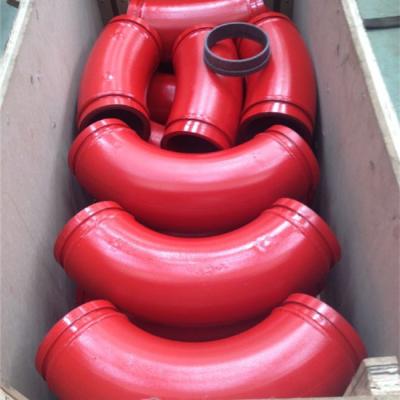 China Trailer Concrete Pump Wear Resistant Twin Wall Pipe For Concrete Pumping for sale