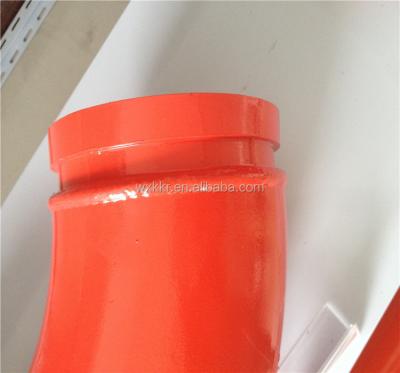 China SK148mm Putzmeister Standard Concrete Pump Pipe Elbow And Spare Parts for sale