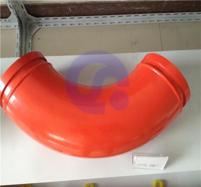 China DN125 R275 Concrete Pump Pipe Delivery System Concrete Elbow Concrete Pumps For Sale Concrete Elbow for sale