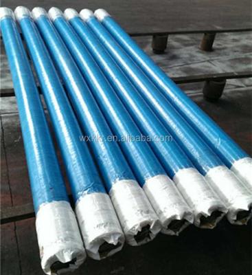 China 4 layers concrete pump stocklot end rubber hose 20m we produce as your order for sale