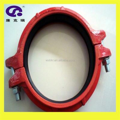 China Pipe Flange / Coupling Concrete Pump Boom Pipe Flange for sale